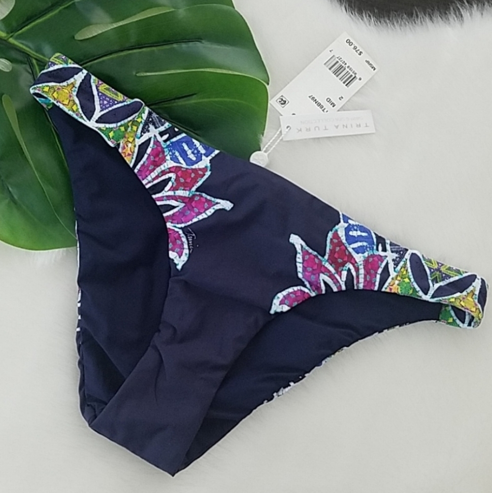 Trina Trina Turk Bikini Bottoms Size 2